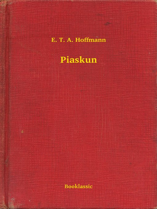 Title details for Piaskun by E. T. A. Hoffmann - Available